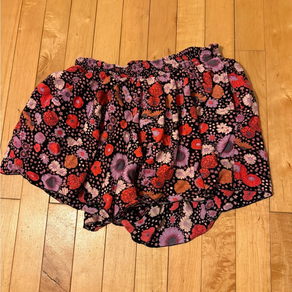 Floral Print Women's Skirt